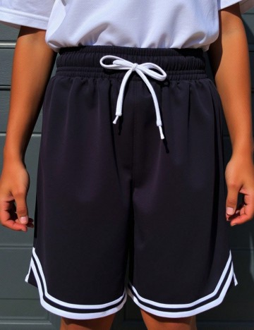 Pantaloni scurți Shein, negru