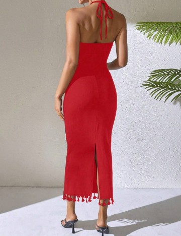 Rochie midi Shein, vișiniu