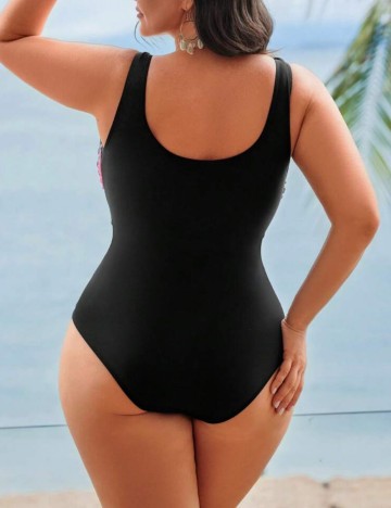 Costum de baie Shein Curve+, mix culori