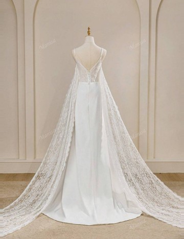 Rochie de mireasă Shein, alb