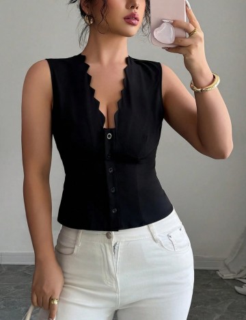 Top Shein, negru