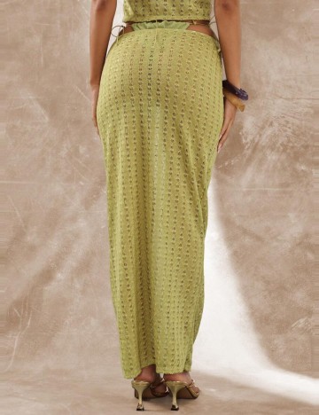Fustă de plajă MUSERA by Shein, verde