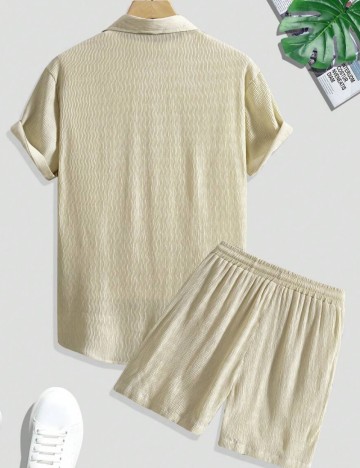 Compleu MANFINITY by Shein, crem