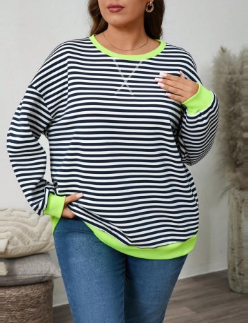 Bluză Shein Curve+, mix culori