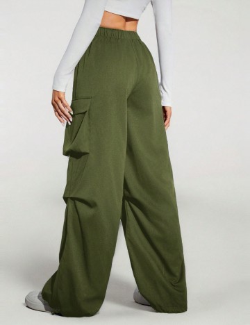 Pantaloni Shein, verde