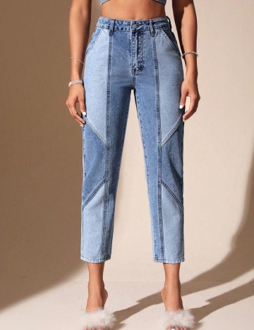 Jeans Shein, albastru