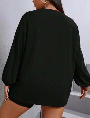 Bluză Shein Curve+, negru