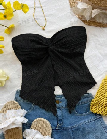 Top Shein, negru