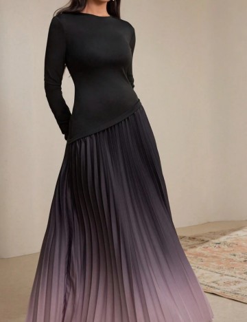 Rochie maxi Shein, mix culori