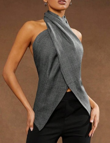 Top Shein, gri