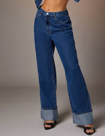 Jeans Shein, albastru