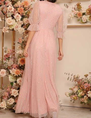 Rochie maxi Shein, roz