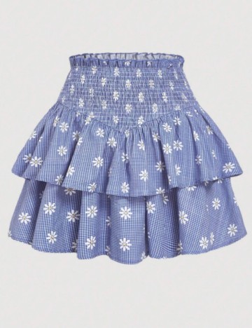 Fustă mini Shein, mix culori