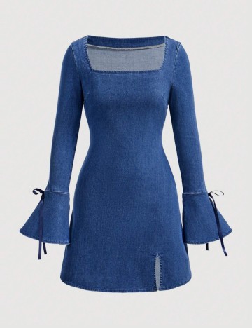 Rochie de blugi Shein, albastru