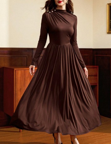 Rochie maxi Shein, maro