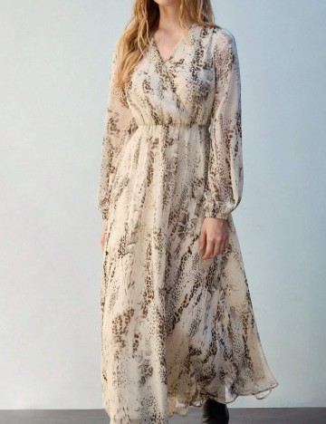 Rochie midi Shein, mix culori