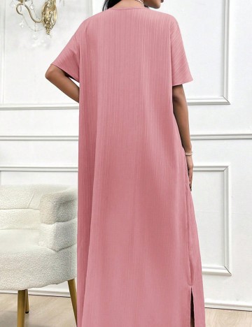 Rochie maxi Shein, roz