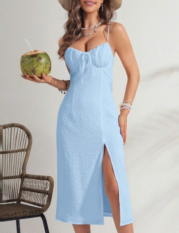 Rochie midi Shein, albastru