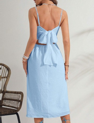 Rochie midi Shein, albastru
