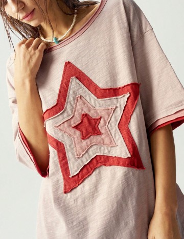 Tricou Shein, roz