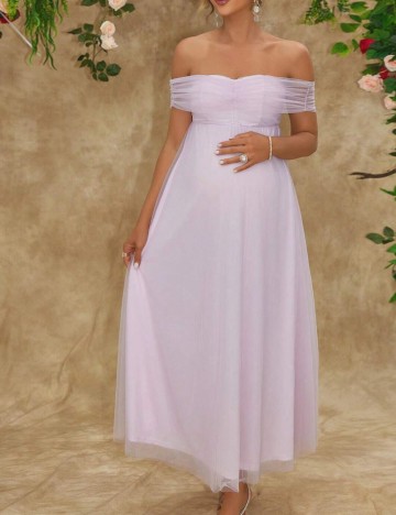 Rochie maxi Shein, roz