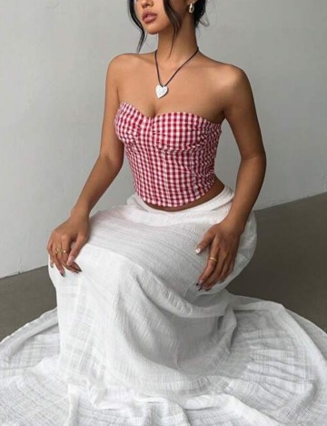 Top Shein, mix culori