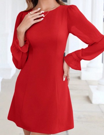 Rochie mini Shein, roșu