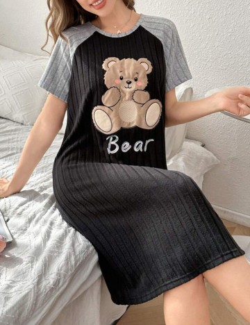 Rochie De Noapte Shein, negru