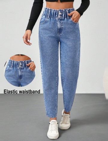 Jeans Shein, albastru