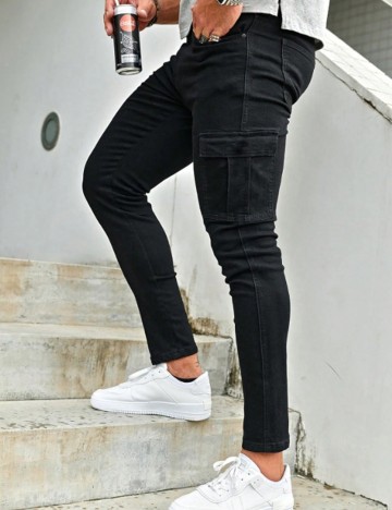 Jeans Shein, negru