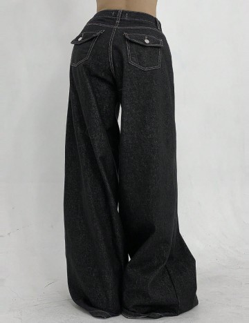 Jeans DAZY by Shein, negru
