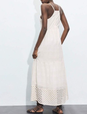 Rochie maxi Shein, crem
