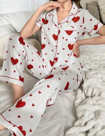 Compleu pijamale Shein, mix culori