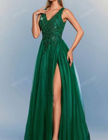 Rochie maxi Shein, verde