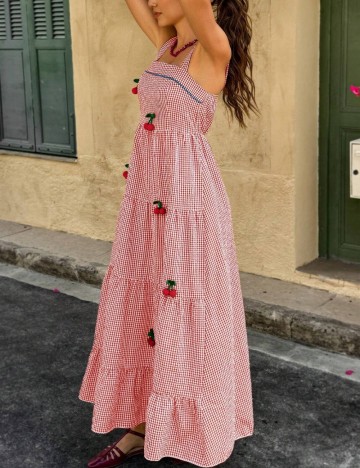 Rochie maxi Shein, mix culori