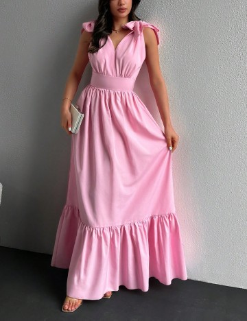 Rochie maxi Shein, roz