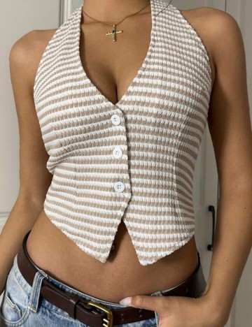Vestă Shein, mix culori