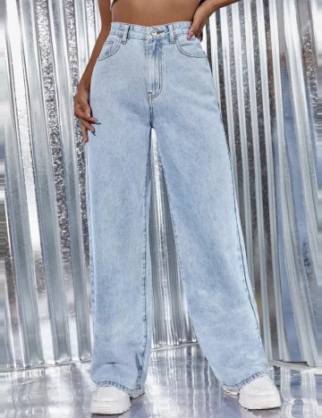 Jeans Shein, albastru