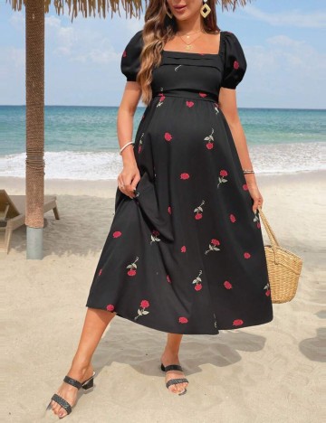 Rochie midi Shein, negru