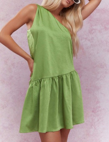 Rochie mini Missguided by Shein, verde