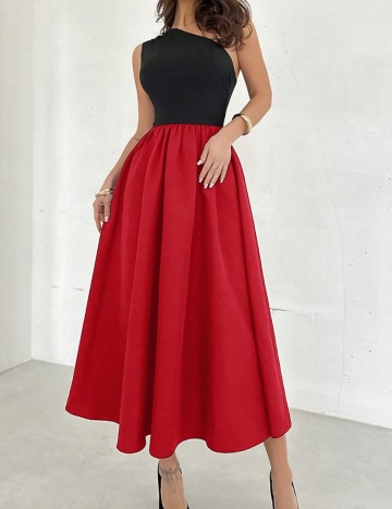 Rochie maxi Shein, mix culori