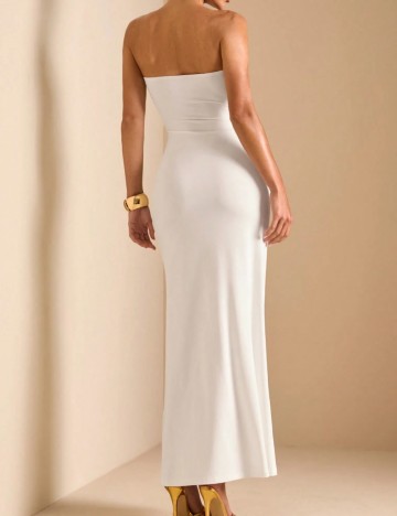 Rochie maxi Shein, alb