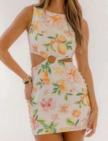 Rochie mini Shein, mix culori