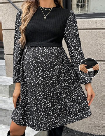 Rochie midi Shein, mix culori
