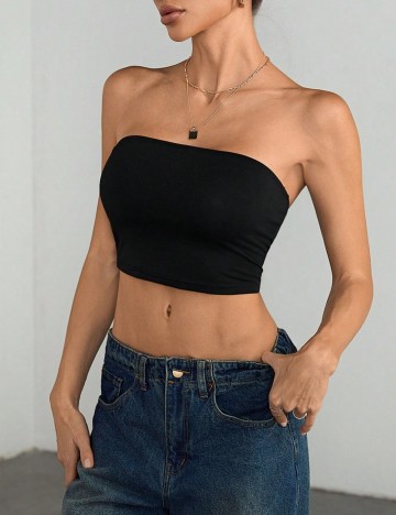 Top Shein, negru