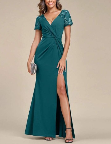 Rochie de ocazie Ever pretty by Shein, verde