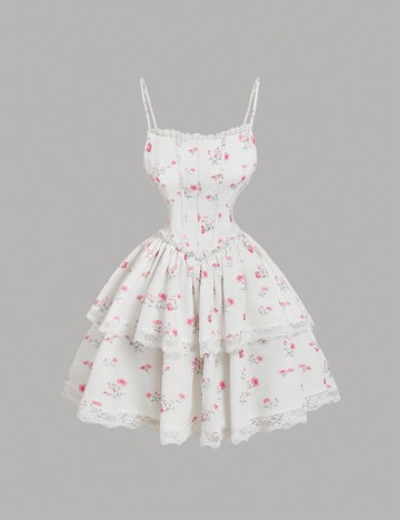 Rochie mini Shein, alb