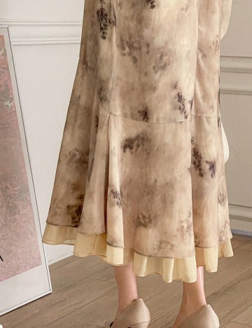 Rochie midi Shein, bej