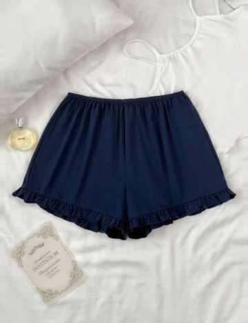 Pantaloni scurți Shein, albastru