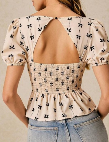 Tricou Shein, crem